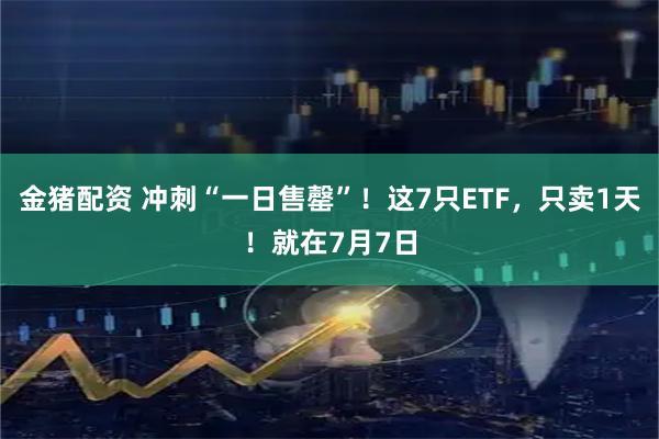 金猪配资 冲刺“一日售罄”！这7只ETF，只卖1天！就在7月7日